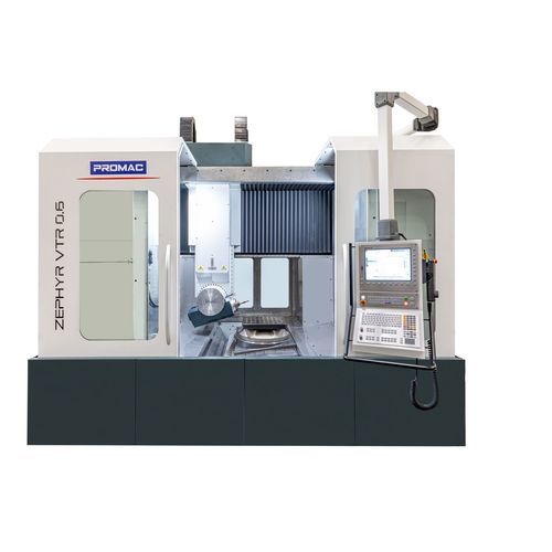 Centro di lavoro CNC 5 assi - ZEPHYR VTR 0.6 - Promac S.r.l. - 4 assi / verticale / con portale fisso