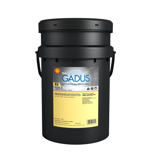 Grasso di lubrificazione - Gadus S2 V220AC 2 - Shell Lubricants - multiuso / al litio-calcio / per ingranaggi