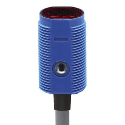 Sensore fotoelettrico a barriera - LLR-M18PA-NMK-101 - CONTRINEX - cilindrico / LED / compatto