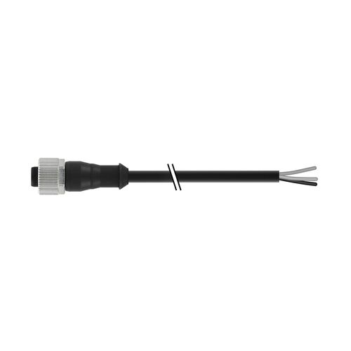 Connettore di dati - S12-3FUG-020-NNWN - CONTRINEX - Socket / diritto / a gomito