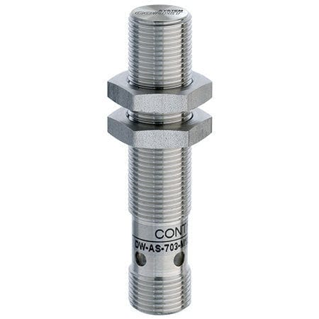 Sensore di prossimità induttivo - DW-AS-703-M12-673 - CONTRINEX - cilindrico / M12 / PNP