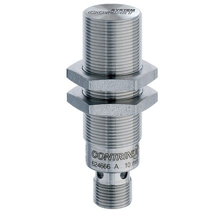 Sensore di prossimità induttivo - DW-AS-701-M18-673 - CONTRINEX - cilindrico / M12 / NPN