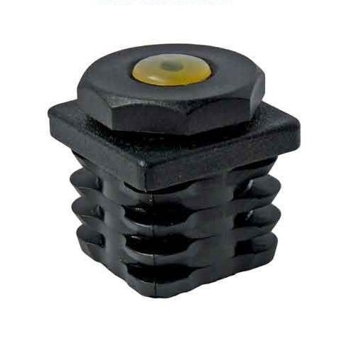 Tappo di protezione filettato - PRQA series - PANOZZO Srl - quadrato / in nylon