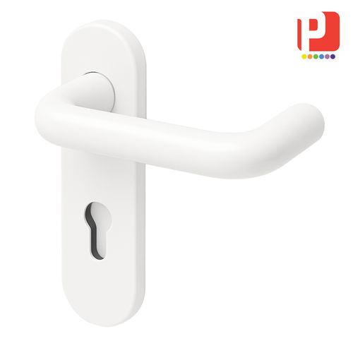 Impugnatura tubolare - MANTF1-C series - PANOZZO Srl - in acciaio / ovale