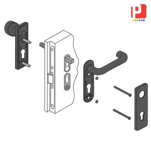 Impugnatura tubolare - MANTF6 series - PANOZZO Srl - in polipropilene