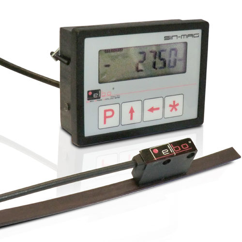 Display LCD - S1nMAG - Elbo - Eredi Bassi Araldo sas - di posizione / RS-232 / a batteria