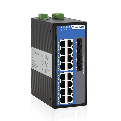Switch Ethernet non gestibile - IES3020G Series - 3onedata Co.,Ltd. - 20 porte / gigabit / di livello 2