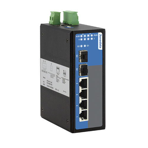 Switch Ethernet 6 porte - IES716-2GS - 3onedata Co.,Ltd. - gestibile / Ethernet gigabit / di livello 2