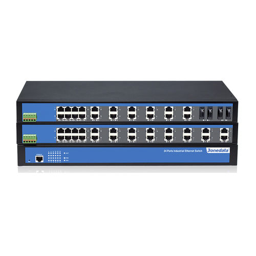 Switch Ethernet 24 porte - IES5024 Series - 3onedata Co.,Ltd. - gestibile / di livello 2 / per rack