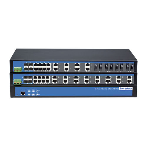 Switch Ethernet 28 porte - IES5028 Series - 3onedata Co.,Ltd. - gestibile / in fibra ottica / gigabit