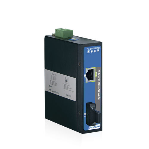 Convertitore di media - IPMC101 Series | Industrial PoE Meida Converter - 3onedata Co.,Ltd. - Ethernet gigabit / su guida DIN / industriale