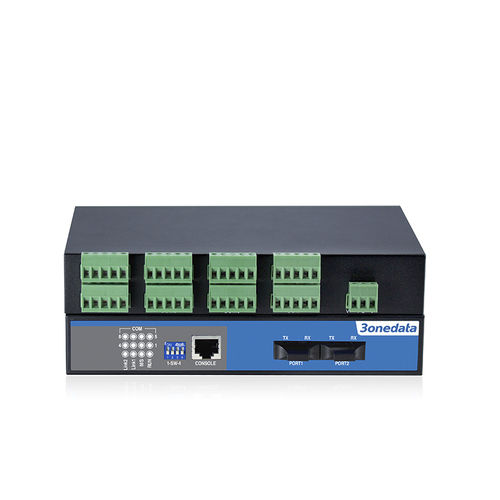 Convertitore di segnale - IMF208 - 3onedata Co.,Ltd. - di comunicazione / RS-485 a fibra ottica / per controllo automatico