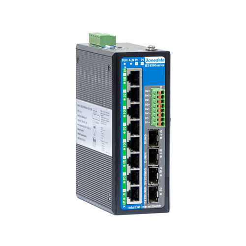 Switch Ethernet gestibile - IES6300 Series - 3onedata Co.,Ltd. - 10 porte / 12 porte / gigabit