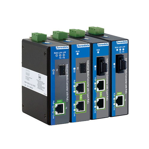 Convertitore di alimentazione Ethernet - IPMC100 Series - 3onedata Co.,Ltd. - di media / multimediali gigabit / Ethernet gigabit