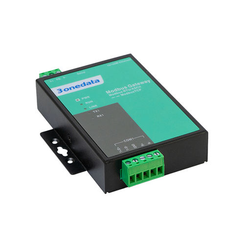 Gateway convertitore di protocollo - GW1101-1D(RS-485) - 3onedata Co.,Ltd. - industriale / Ethernet / RS422/RS485