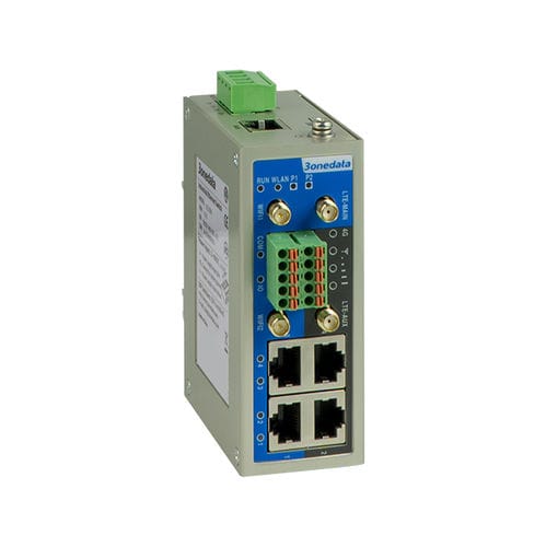 Switch Ethernet con connessione wirelss - IRT5300L-5T2D - 3onedata Co.,Ltd. - serie / su guida DIN / ridondante