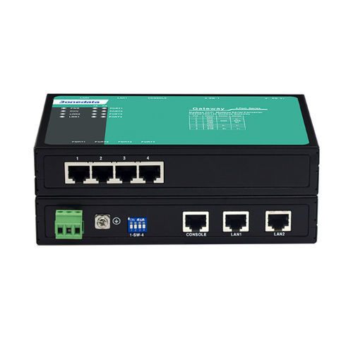 Gateway 4 porte - GW1114-4DI(3IN1)-RJ-P(12-48VDC) - 3onedata Co.,Ltd. - industriale / IoT / RS-485