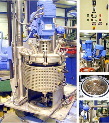Serbatoio in metallo - MISSENARD-QUINT INDUSTRIES - riscaldato / con agitatore / verticale