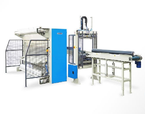 Imballatrice automatica - IMB A - Comatex Textile Machinery - in pellicola / per l'industria tessile / in cellophane