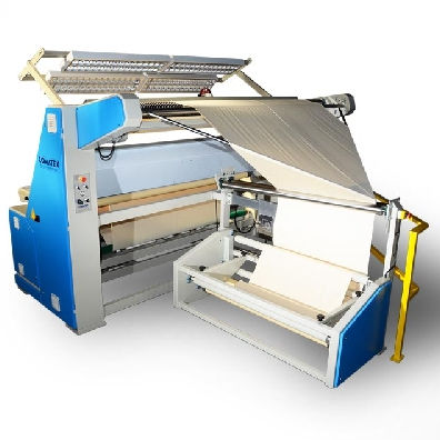Verificatrice per tessuti grezzi - ISN 260 AT - Comatex Textile Machinery - con avvolgitore / senza tensioni / non stop