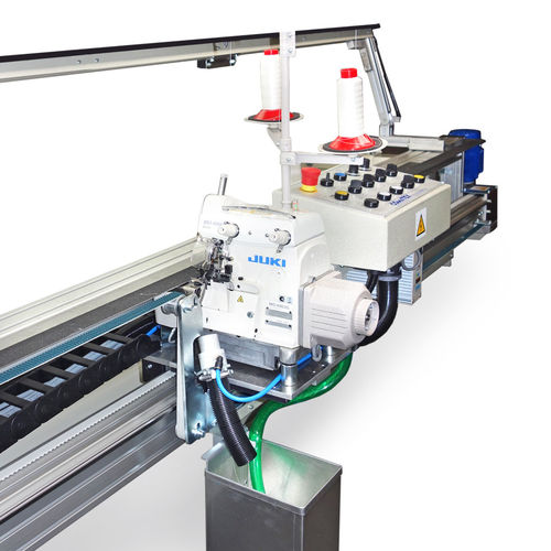 Macchina da cucire su binario - JOIN-RAIL - Comatex Textile Machinery - punto a catenella / punto di sopraggitto / ad ago singolo