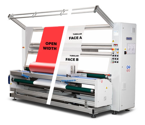 Verificatrice per tessuti senza tensioni - ISD SP - Comatex Textile Machinery - con avvolgitore