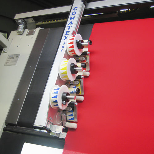 Applicatore di etichette automatico - SD 3C - Comatex Textile Machinery - segna-difetti / per l'industria tessile / per etichette adesive