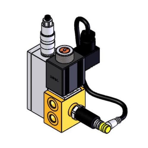 Regolatore di pressione proporzionale - D466 - IMF - a membrana / in ottone / industriale