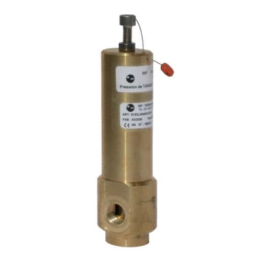 Valvola di sicurezza a gas - S153 - IMF - di regolazione di portata / in acciaio inossidabile / in ottone