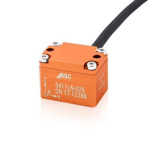 Accelerometro triassiale - ASC 5411LN - ASC - capacitivo
