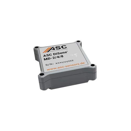 Accelerometro triassiale - ASC DiSens® MD 2/4/8 - ASC - capacitivo / MEMS / digitale