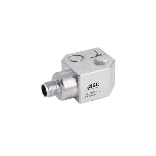 Accelerometro triassiale - ASC P313P-A15 - ASC - piezoelettrico / IEPE / elettrico