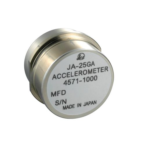 Accelerometro 1 asse - JA-25GA - ASC - piezoelettrico / analogico / con uscita in corrente