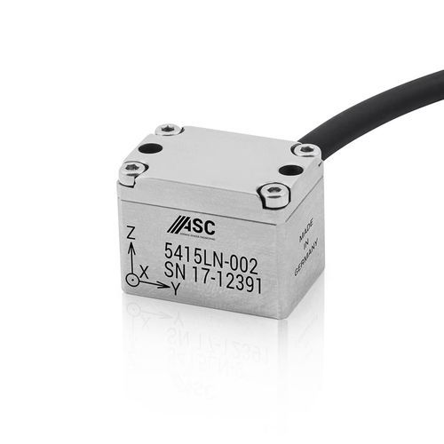 Accelerometro triassiale - ASC 5415LN - ASC - capacitivo / MEMS / a basso rumore