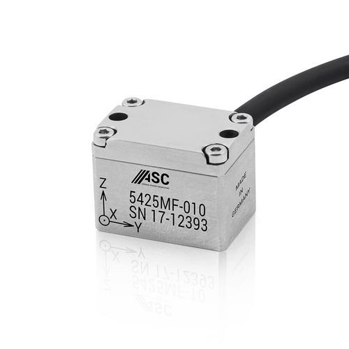 Accelerometro triassiale - ASC 5425MF - ASC - MEMS / capacitivo / rinforzato