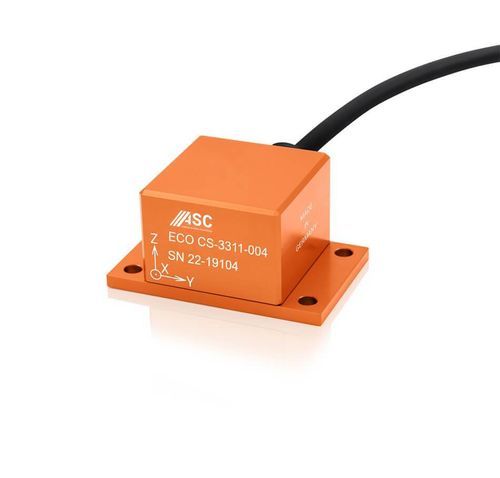 Accelerometro triassiale - ASC ECO CS-3311 - ASC - capacitivo / MEMS / IP67