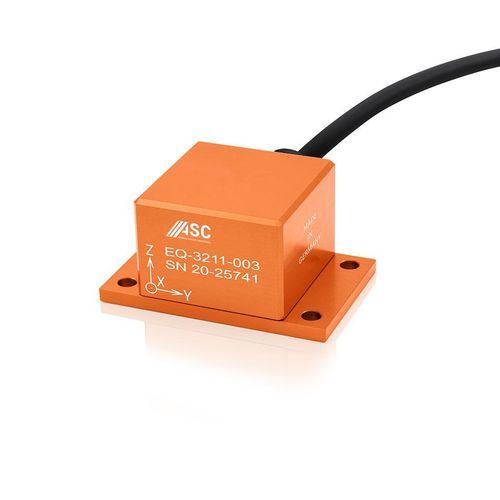 Accelerometro triassiale - ASC EQ-3211 - ASC - MEMS / capacitivo / con elettronica integrata