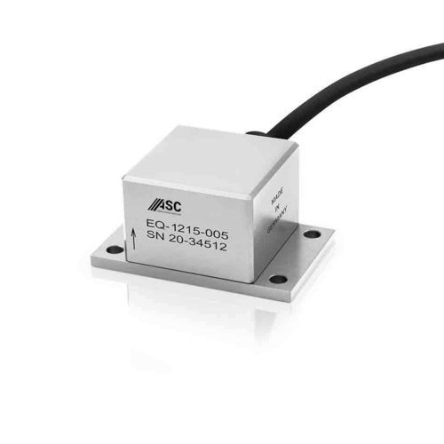 Accelerometro monoassiale - ASC EQ-1215 - ASC - MEMS / capacitivo / per monitoraggio continuo di strutture