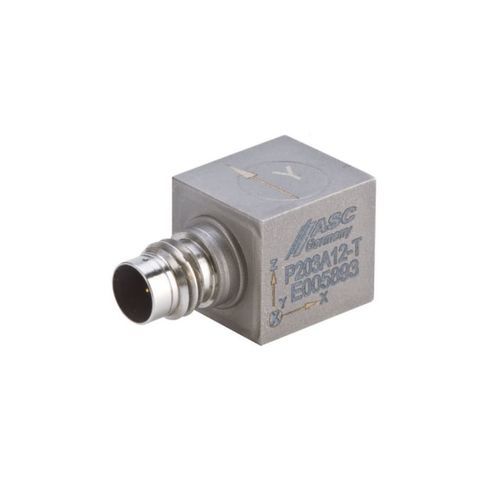 Accelerometro triassiale - ASC P203A12 - ASC - IEPE / piezoelettrico / per applicazioni automobilistiche