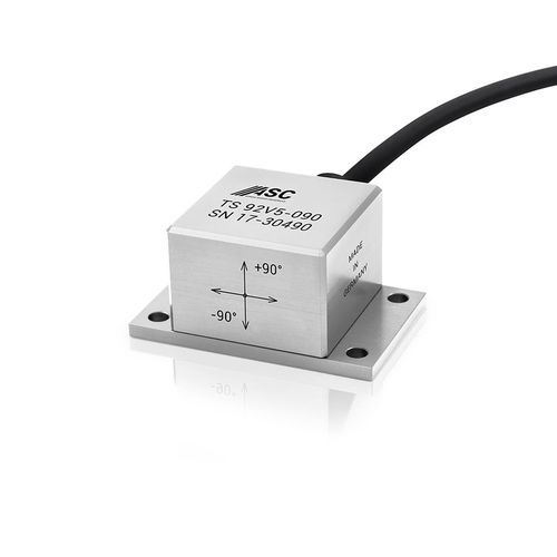 Inclinometro 2 assi - ASC TS-92V5 - ASC - con uscita in tensione / analogico / capacitivo