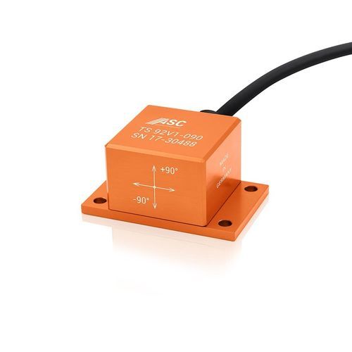 Inclinometro 2 assi - ASC TS-92V1 - ASC - con uscita in tensione / analogico / capacitivo