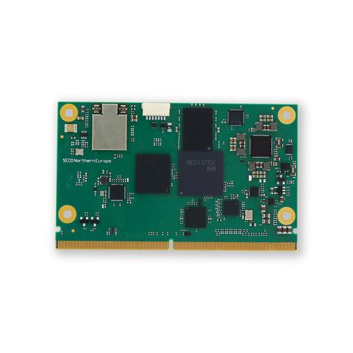 Computer-on-module SMARC® Rel. 2.1.1 SMARC® Rel. 2.1.1 - SOM-SMARC-Genio700 - SECO - ARM® Cortex®-A55 Quad-core / ARM Cortex-A78 / MediaTek Genio 700