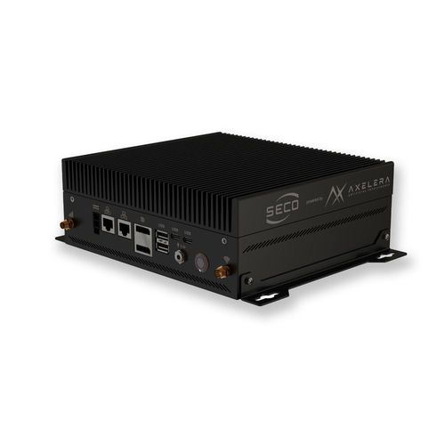 Computer intelligenza artificiale - Titan 300 TGL-UP3 AI - SECO - embedded / su guida DIN / Intel® Celeron® 6305E