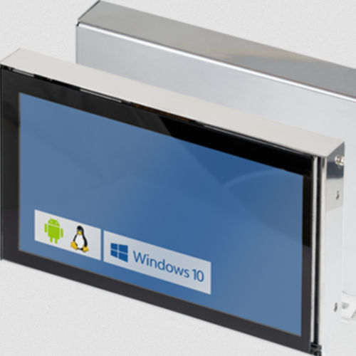 HMI a tecnologia capacitiva proiettata - DEV-KIT-Trizeps-i-PAN-T7-II - SECO - ad incastro / 1024 x 600 / NXP i.MX8M Mini