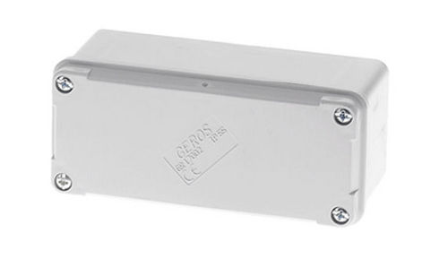 Scatola di derivazione da parete - 55 x 130 x 60 mm, IP 65 | GR17002    - GEROS - a tenuta stagna / in plastica