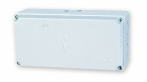 Scatola di derivazione da parete - IP 55 | GR31502 - GEROS - IP55 / in plastica / con presa di corrente