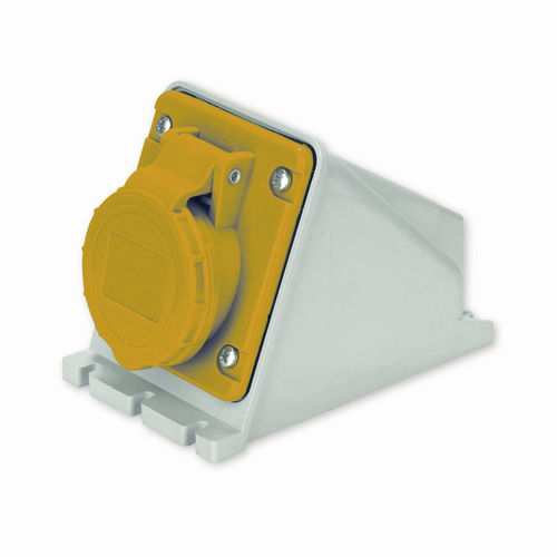 Presa elettrica a muro - 110 V, 16 A, IP 44 | GR30300 - GEROS - da incasso / IP44 / CEE
