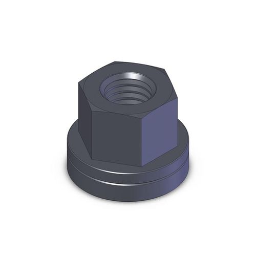 Dado esagonale - BJ739 series - Fixtureworks - flangiato / in acciaio