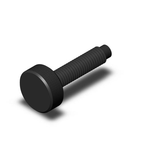 Viti A Testa Zigrinata Piatte Nere In Acciaio Inossidabile Di Dimensioni Persona - Foto 6