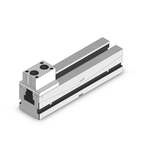 Morsa di macchina - F677-584001 - Fixtureworks - orizzontale / multipla / per lavorazione